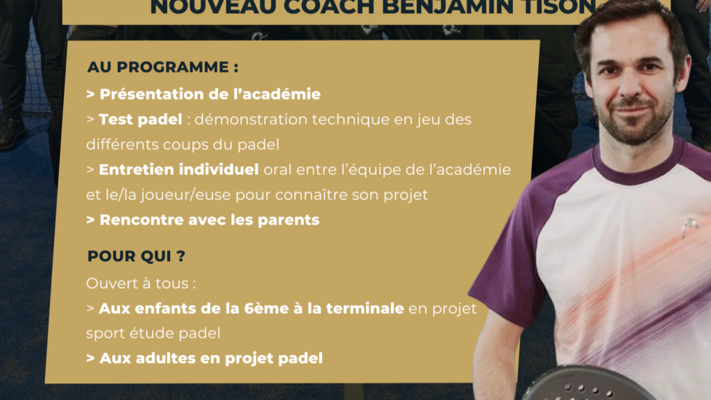 My Center Academy - Open Day with Benjamin Tison