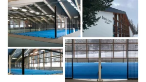 St. Moritz: den højeste indendørs padelbane i Europa
