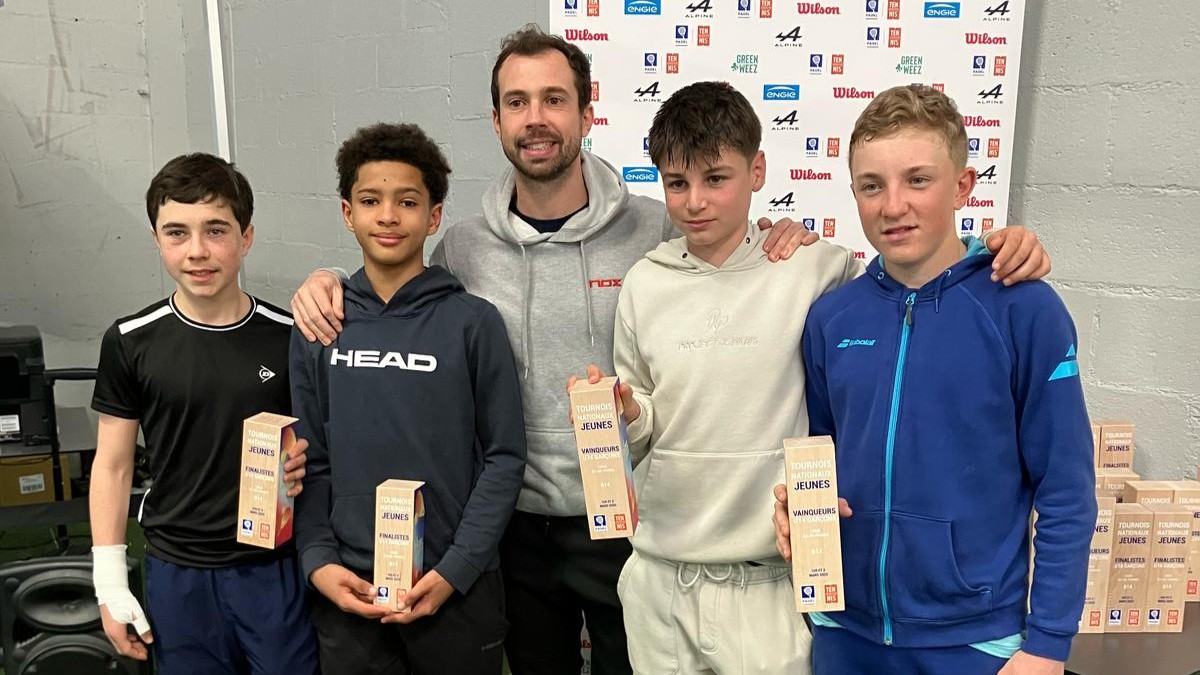 TNJ B14 – Une bataille de 2h15 en finale U14 et la victoire de Pottier / Gueguen