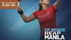 Póster manila de bronce de la FIP