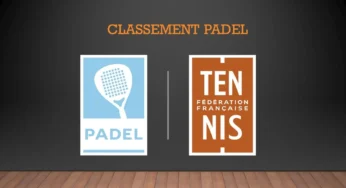 Les classements padel – Juin 2025