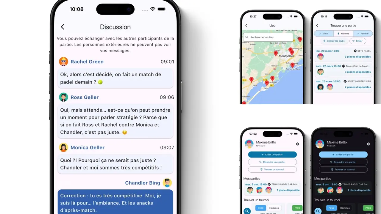 Une application pour créer des parties, participer aux tournois un 1 clic, ça vous intéresse ?