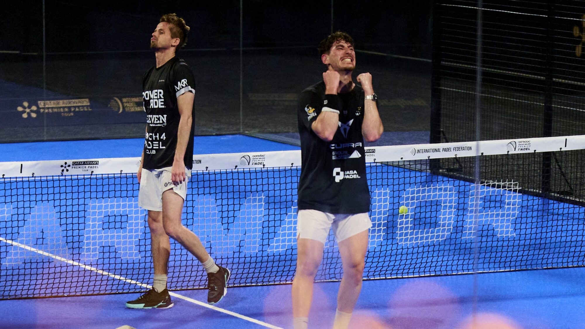 Leygue / Geens surprend et s'offre un 16e au Qatar Major