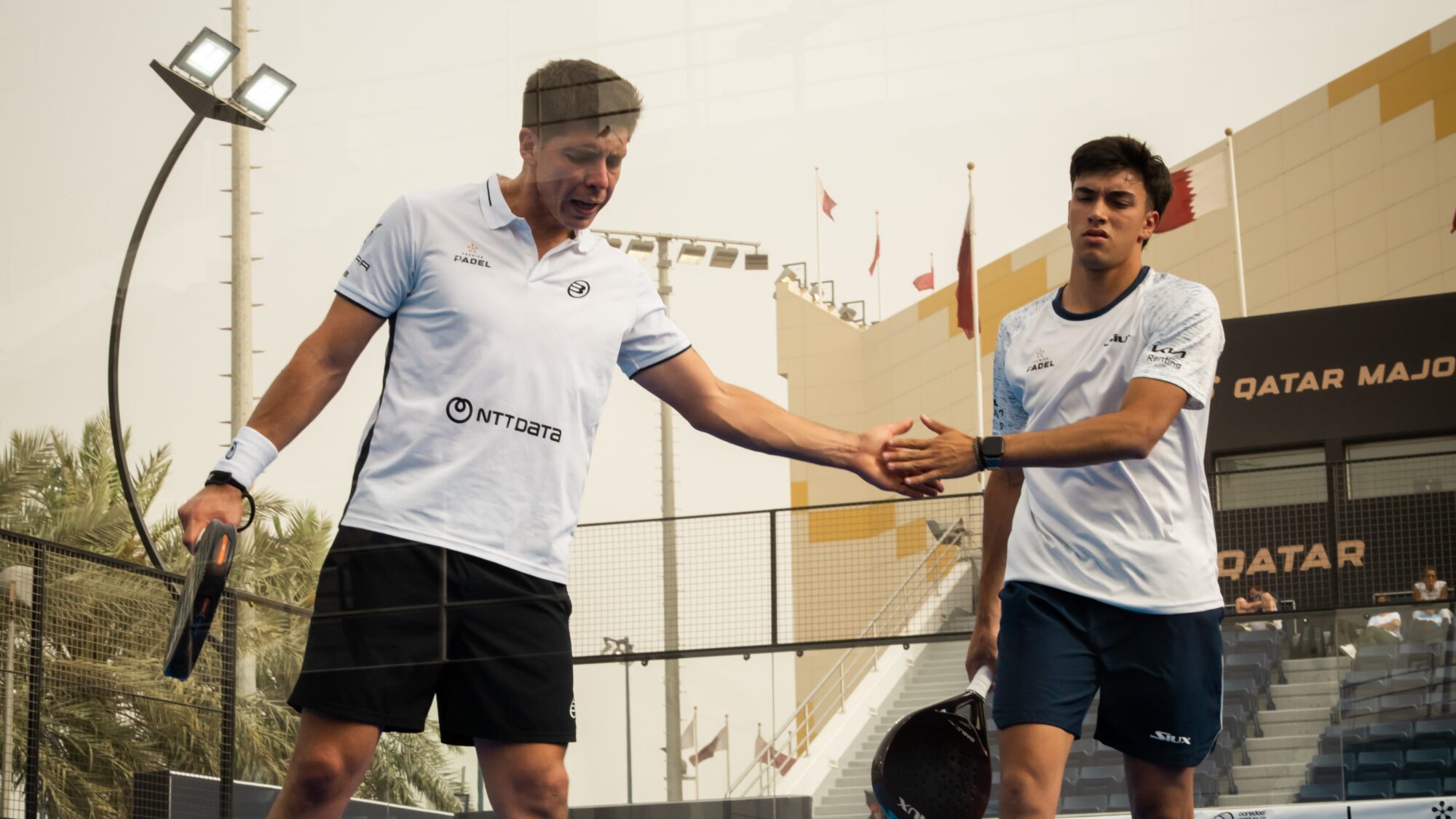 Qatar Major - Tello et Libaak tombent dès leur entrée | Padel Magazine Qatar Major - Tello et Libaak tombent dès leur entrée
