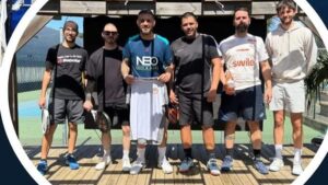 Andy Delort teste une nouvelle méthode : padel + victoire en P25 = maintien du Montpellier HSC
