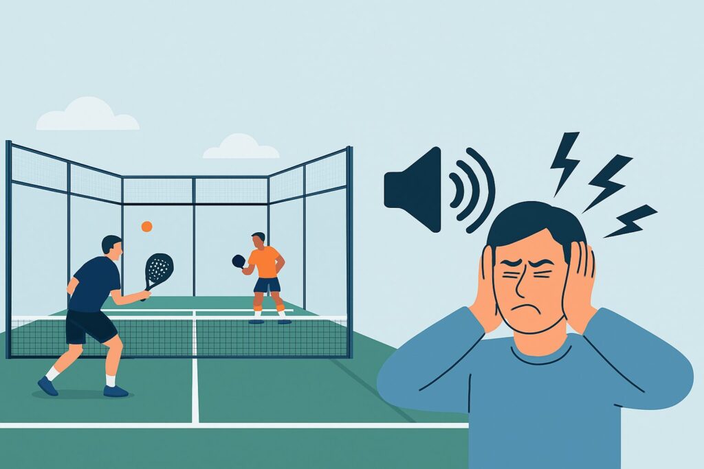 Le padel et les recommandations de l’ARS nuisances sonores