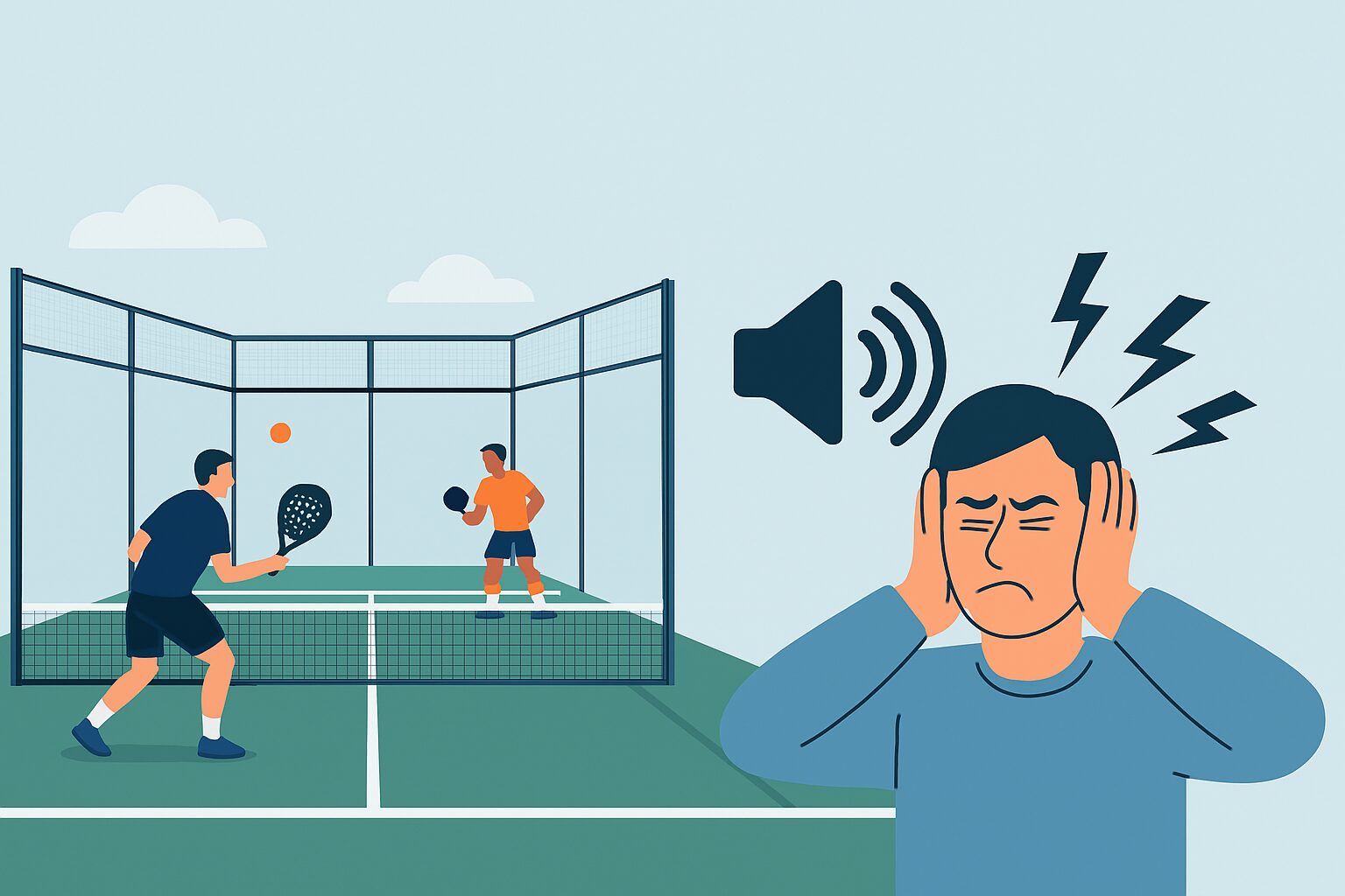 Le padel et les recommandations de l’ARS nuisances sonores