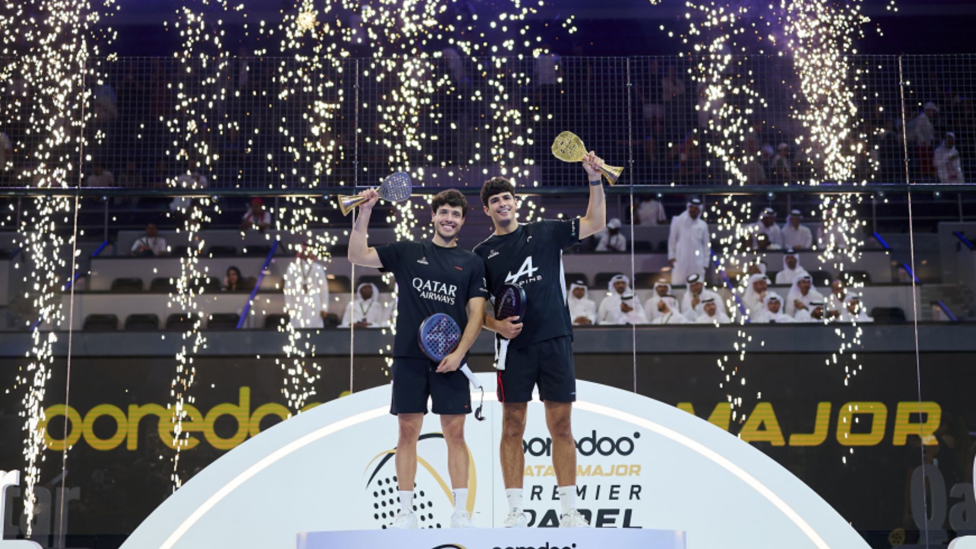 Coello et Tapia : une victoire au Qatar Major pour rappeler au monde qu’ils ne sont jamais partis