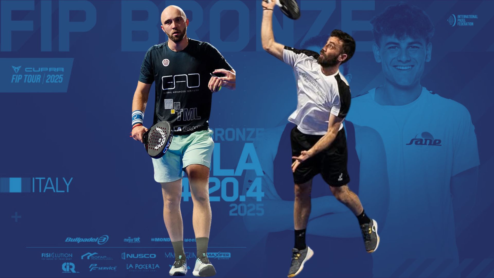 FIP Bronze Nola - Premier test pour la nouvelle paire Vanbauce / Sinicropi