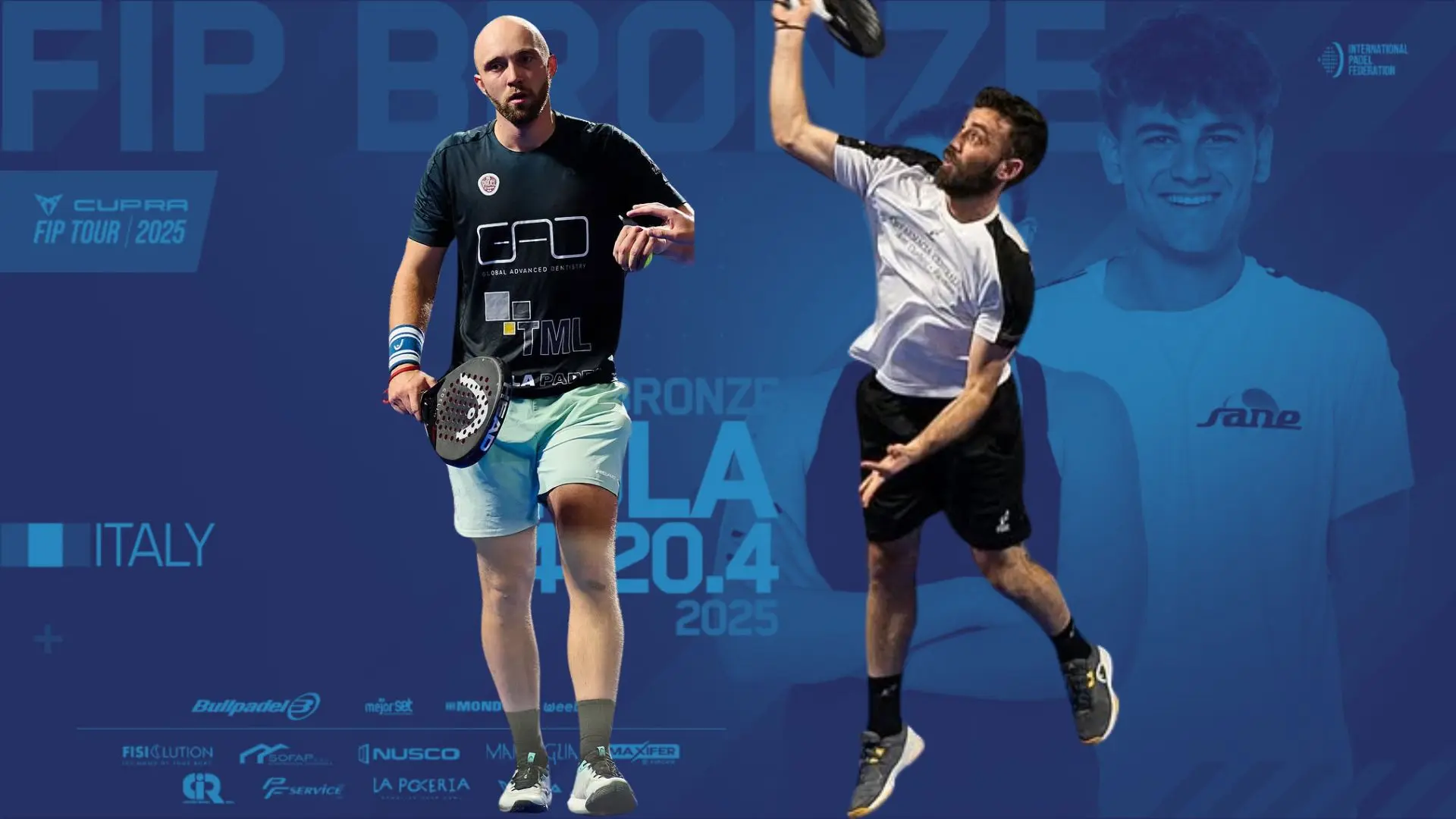 FIP Bronze Nola - Premier test pour la nouvelle paire Vanbauce / Sinicropi