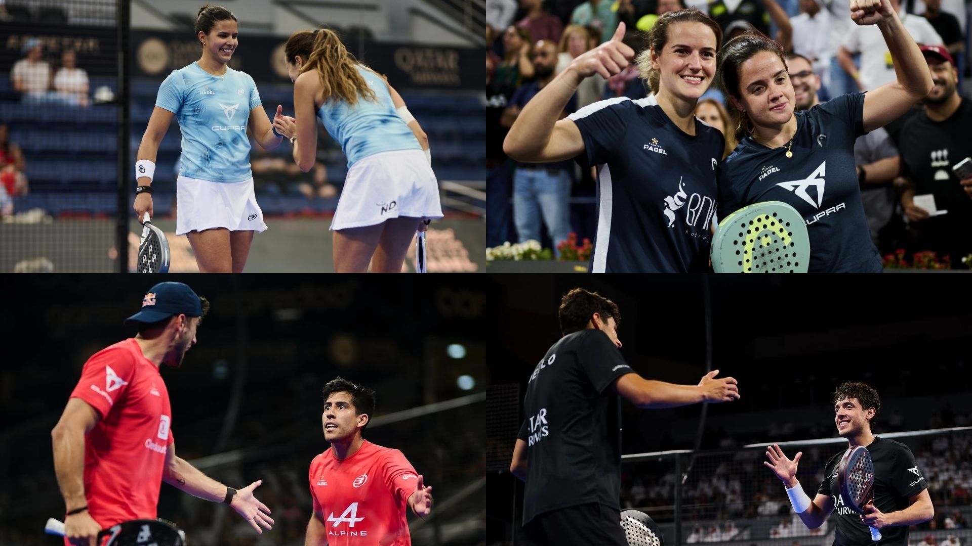 Finales de rêve à Doha : place aux classiques du padel masculin et féminin