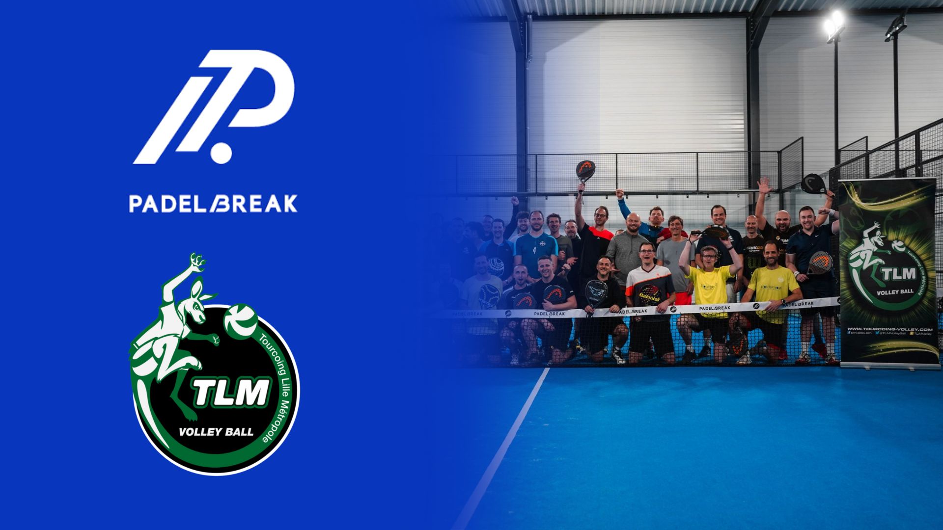 La squadra di pallavolo Tourcoing Lille Metropole e Padel Pausa | Padel Magazine La squadra di pallavolo Tourcoing Lille Metropole e Padel Rompere