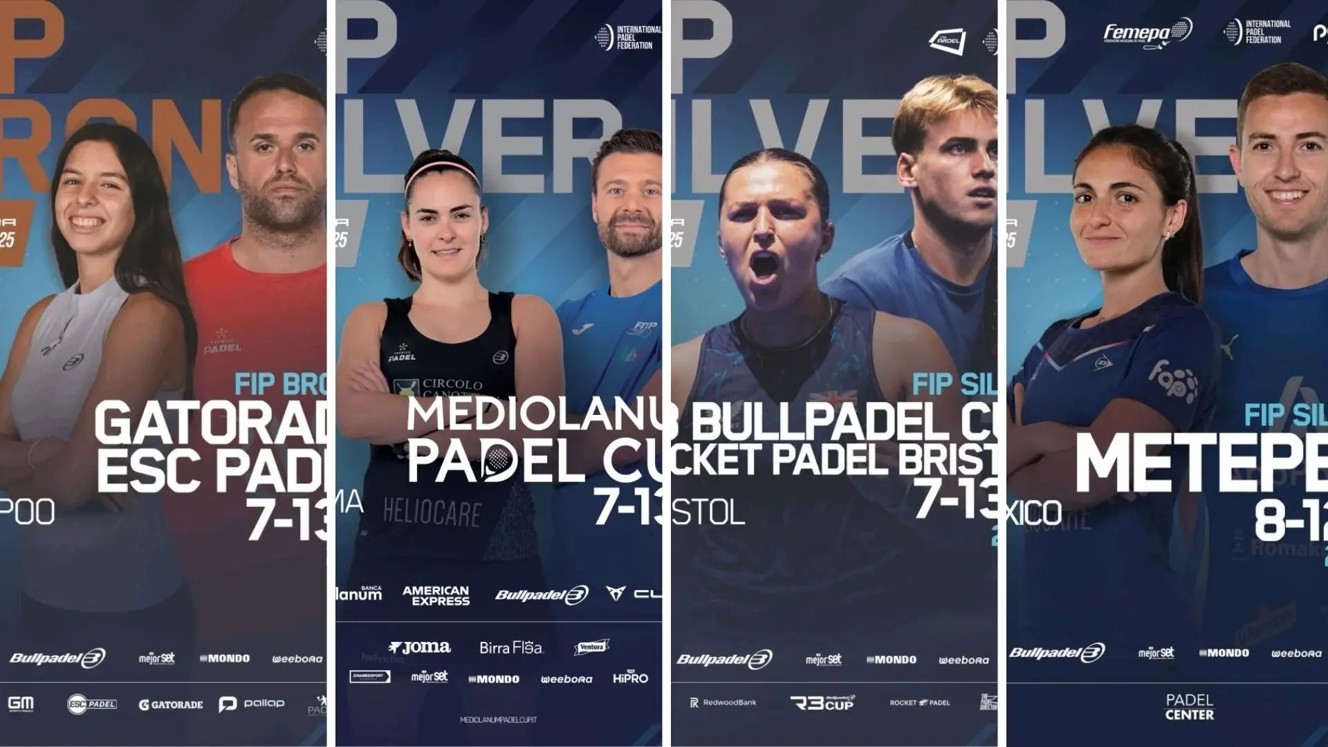 Le programme du jour sur le circuit FIP, avec de nombreux Français présent à Rome, Bristol, Espoo et Metepec