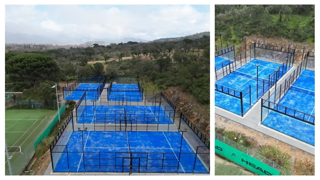 My Center Cogolin inaugure ses 4 pistes de padel dans le Golfe de Saint-Tropez