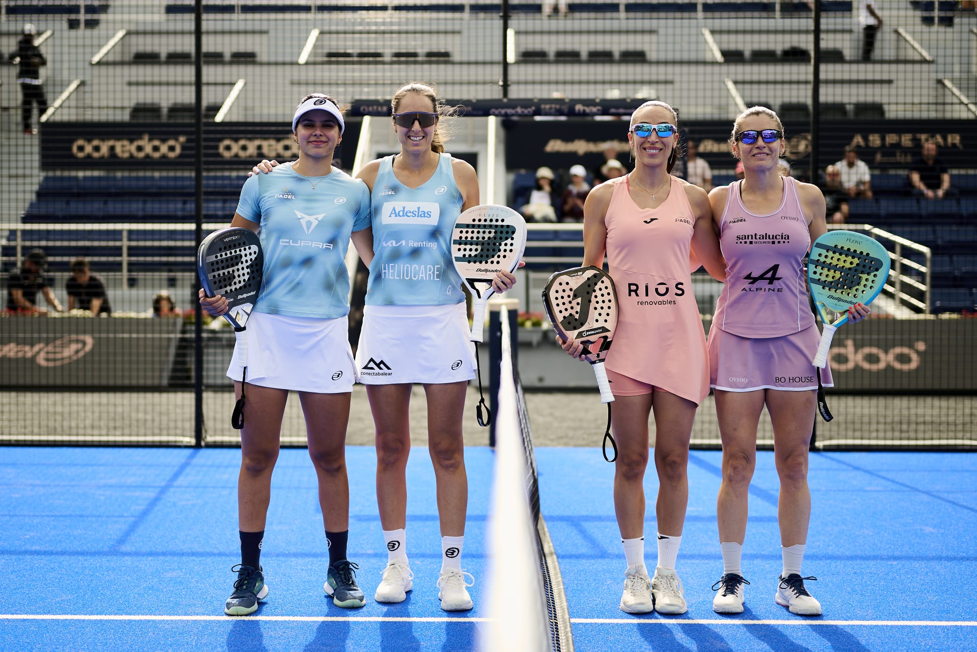 Premier affrontement entre Salazar/Virseda et Triay/Brea en demi-finale à Doha