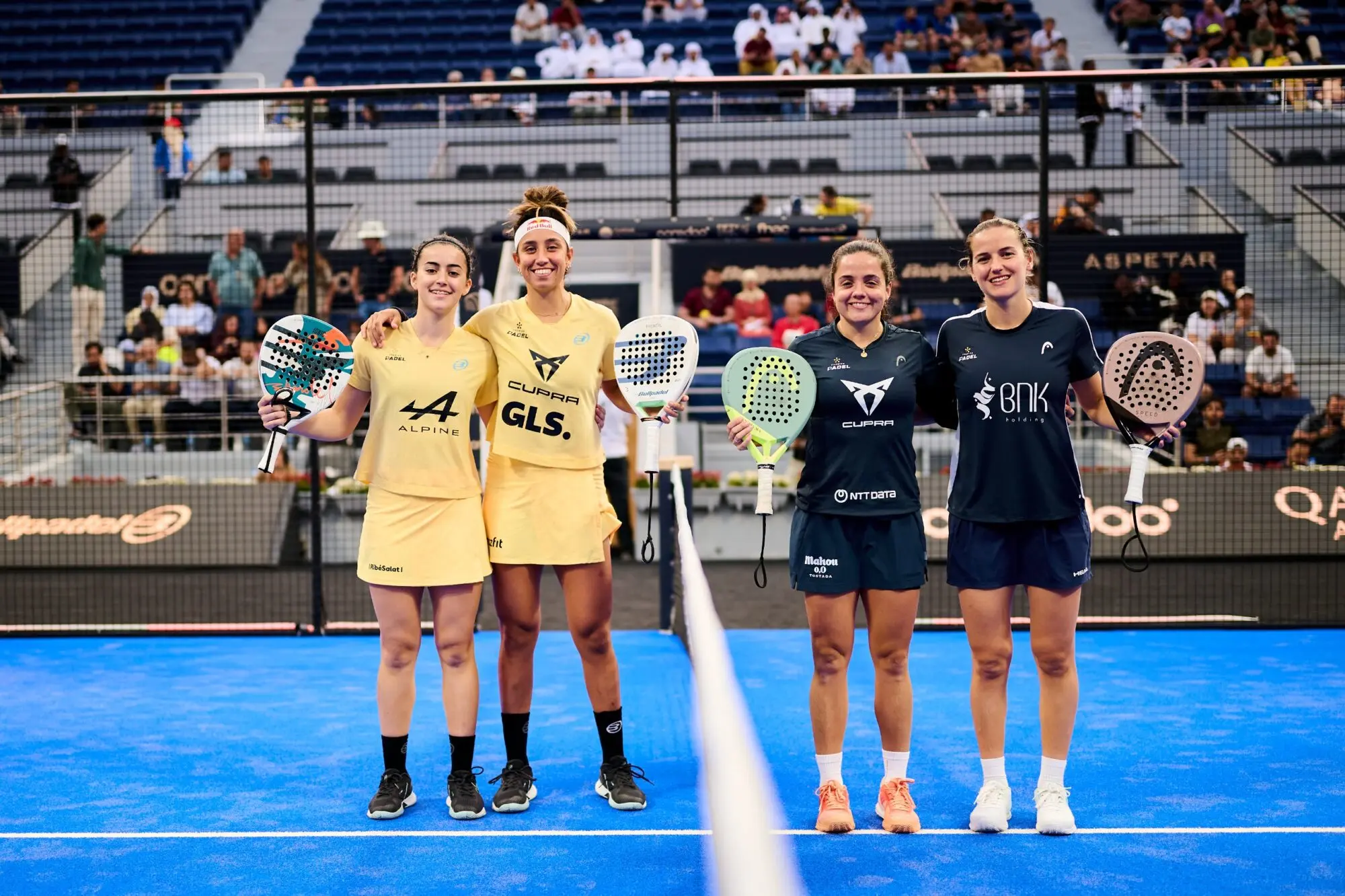 Major del Qatar: Sánchez / Josemaría puntano a una nuova finale contro i giovani di González / Fernández