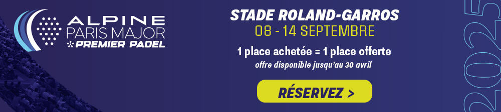 Alpine Paris Major Premier Padel