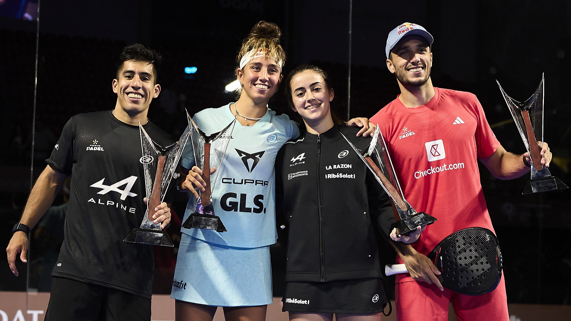 Asunción P2: hvor meget vandt Chingotto, Galán, González og Fernández?