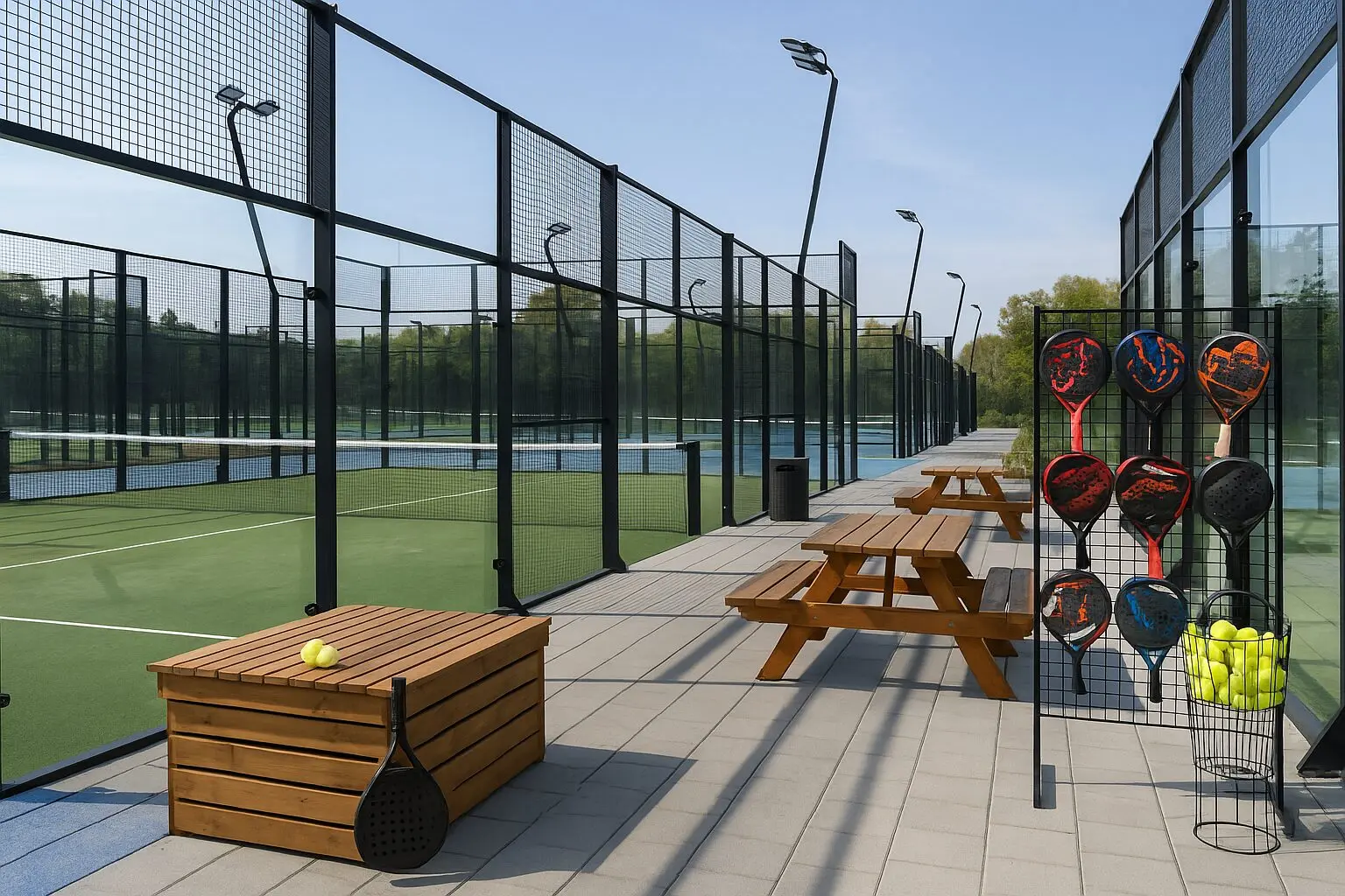 Clubs de padel : les éléments essentiels à vérifier avant un acha
