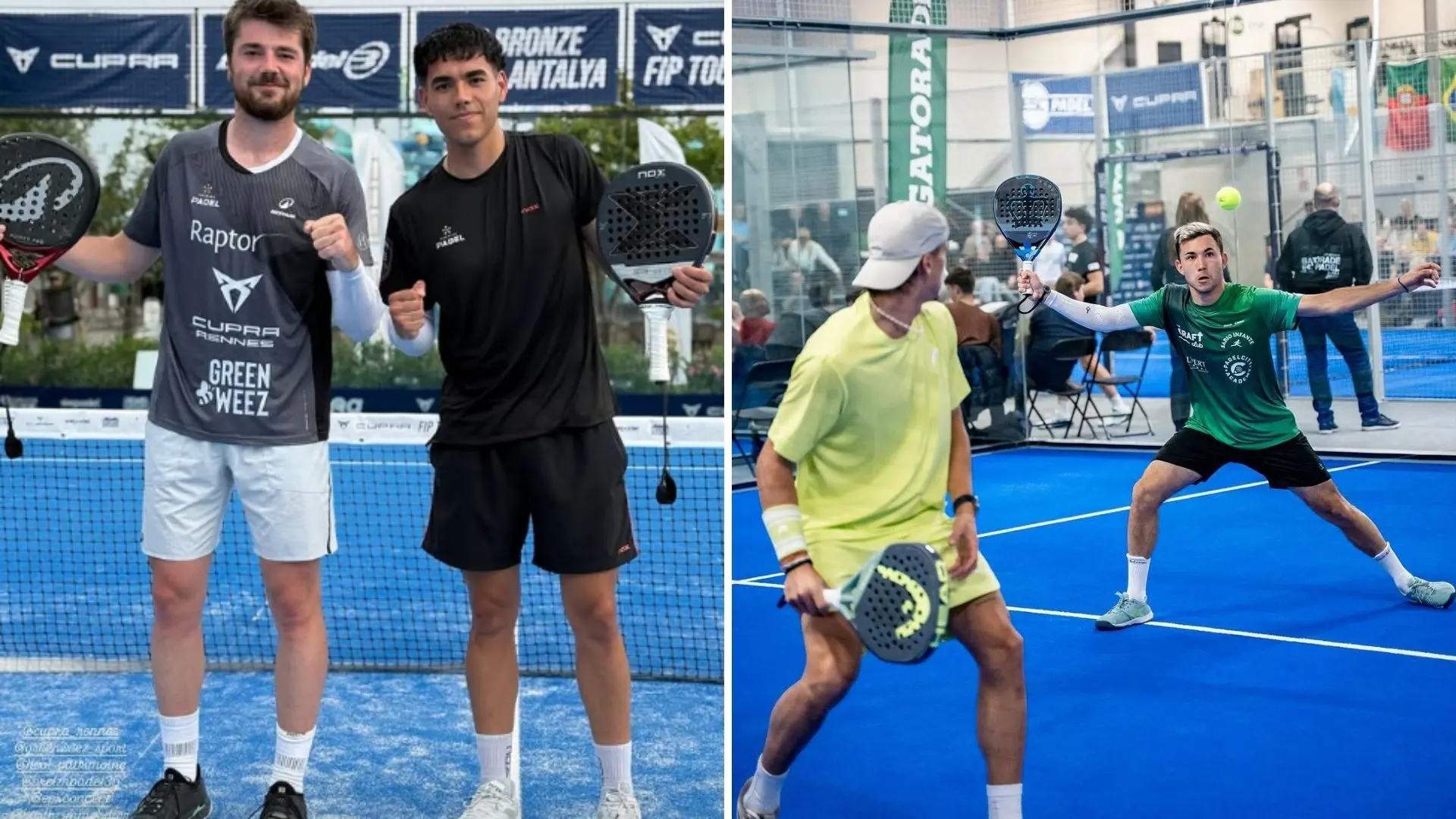 FIP Bronze Antalya - Guichard et Cuello s'offrent la tête de série 1, Joris et Figuerola tombent en quart