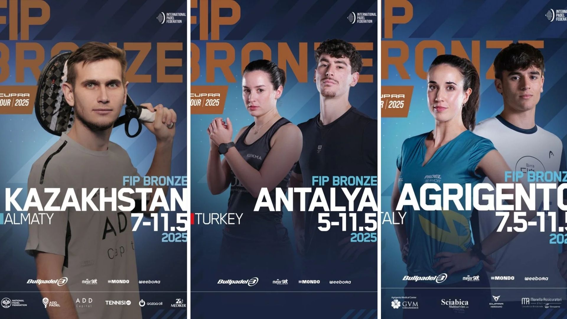 FIP Tour - Les Français en quête de quart de finale en Italie, Turquie et Kazakhstan