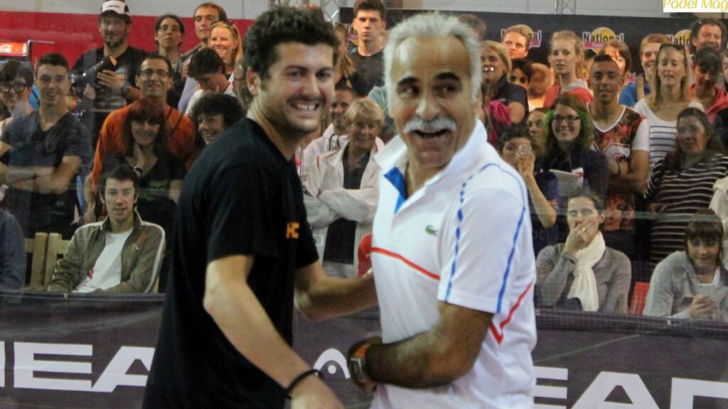Mansour barami padel binisti | Padel Magazine Mansour Bahrami padel Franck Binisti