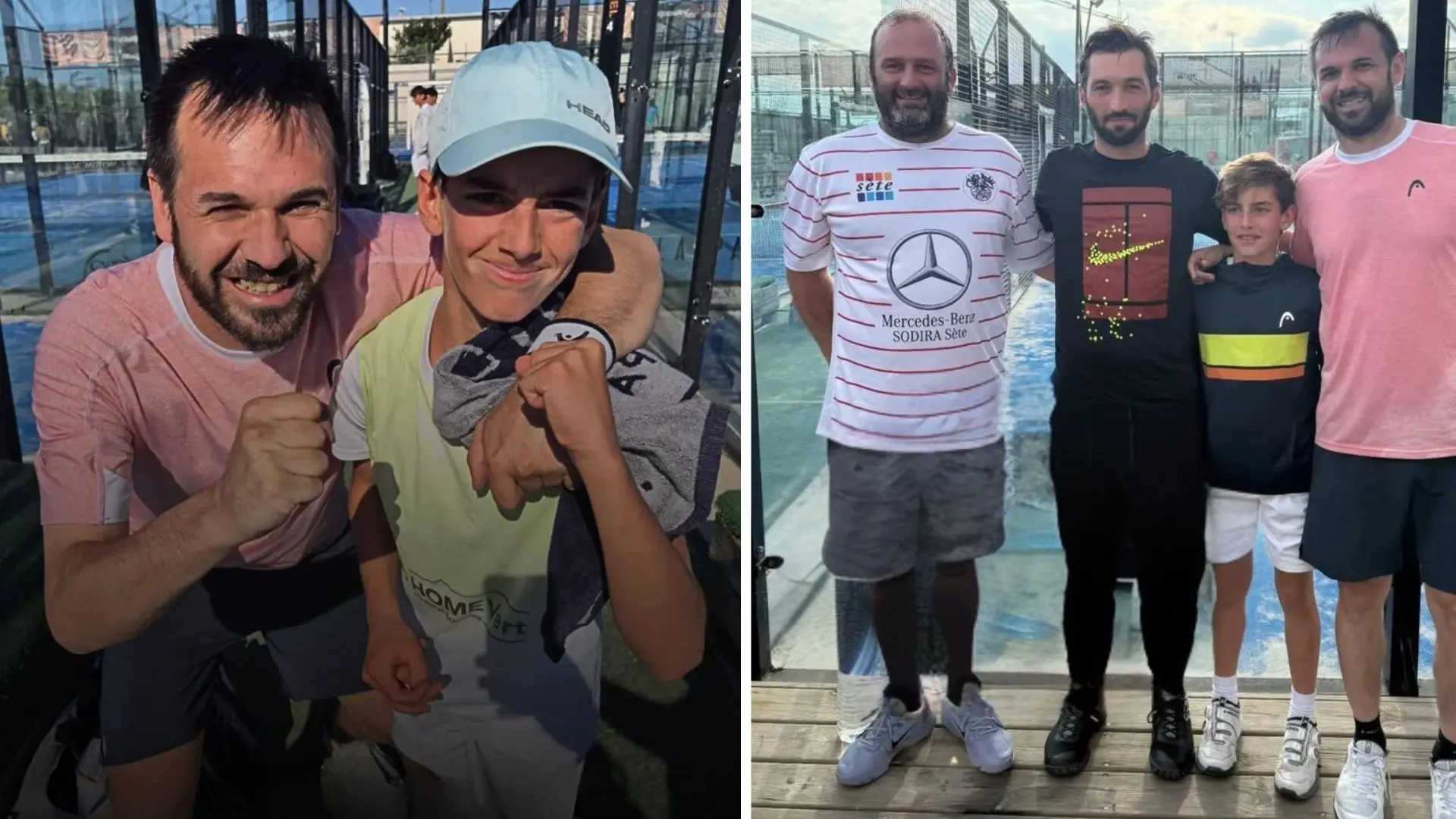 Quand les tops joueurs partagent la piste avec la jeunesse au P500 Sète Padel Club