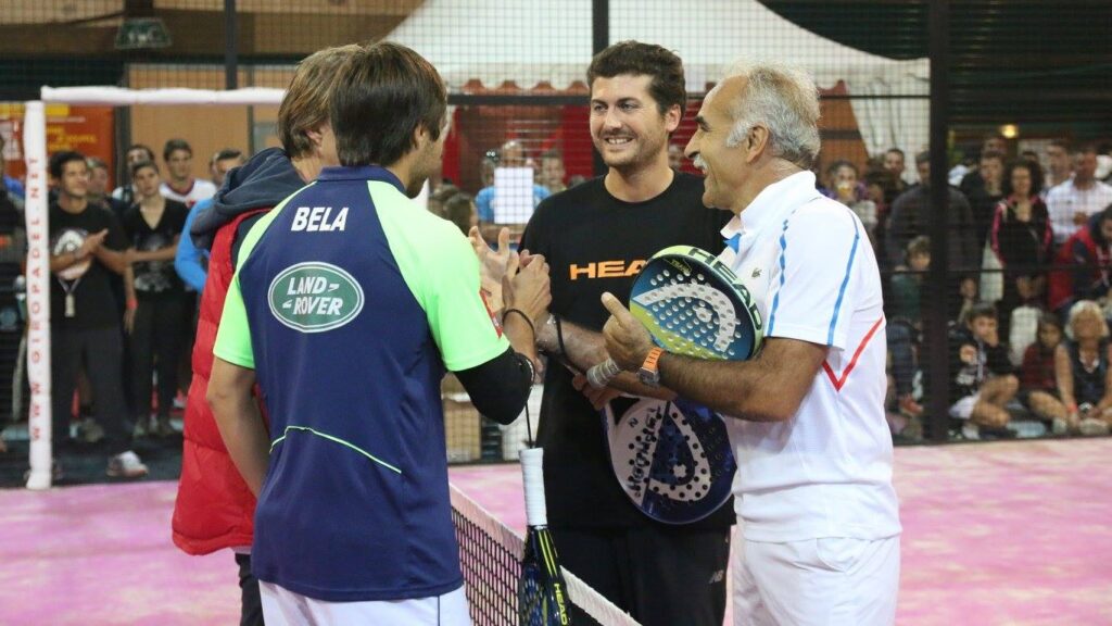 binisti belasteguin Mansour Bahrami y lección de pádel | Padel Magazine binisti belasteguin Mansour Bahrami lesage padel