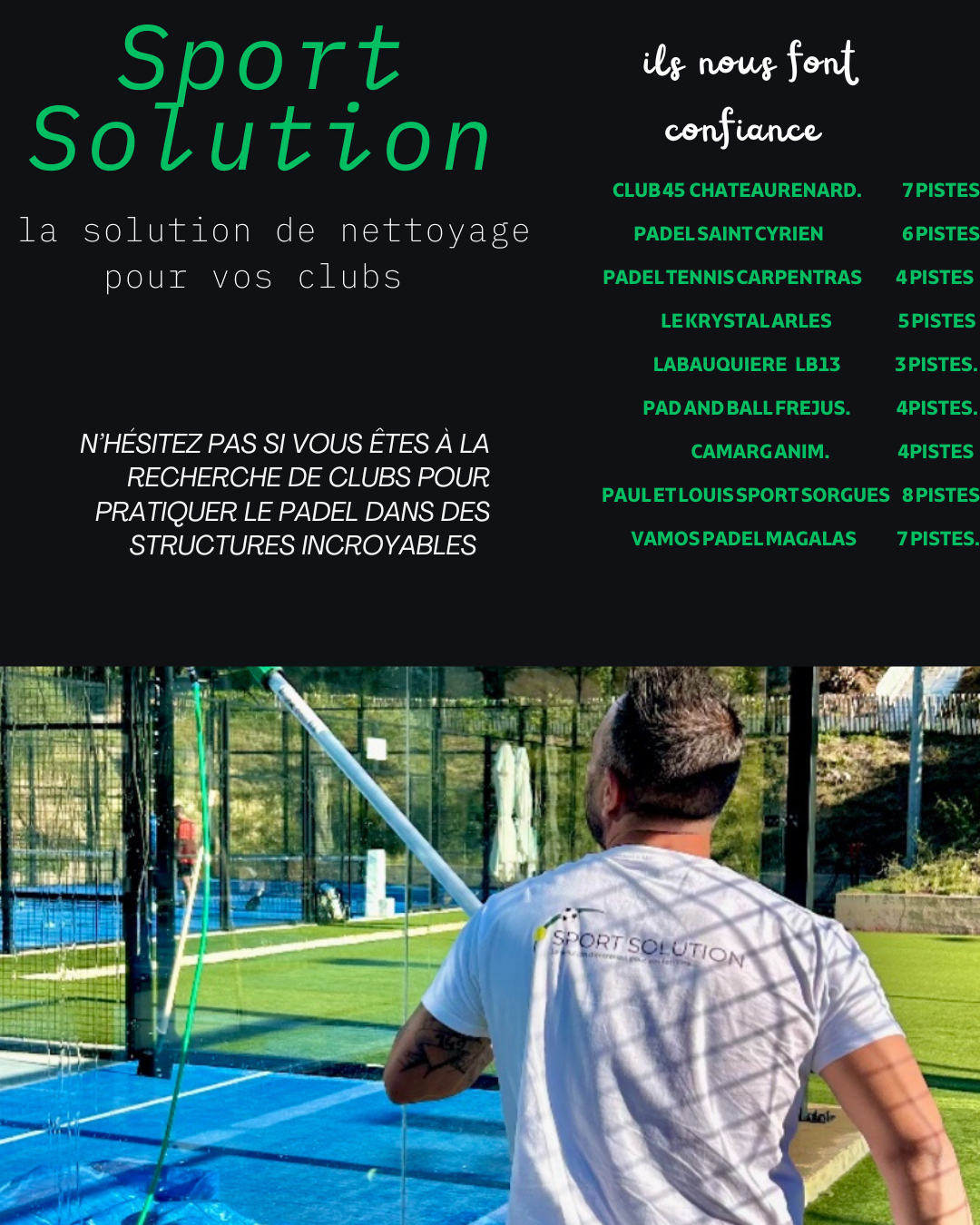 Sport Solution Reinigungslösung | Padel Magazine Sport Solution Reinigungslösung
