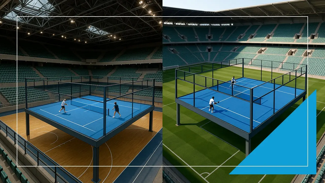 Le padel prend de la hauteur avec les terrains sur mezzanine
