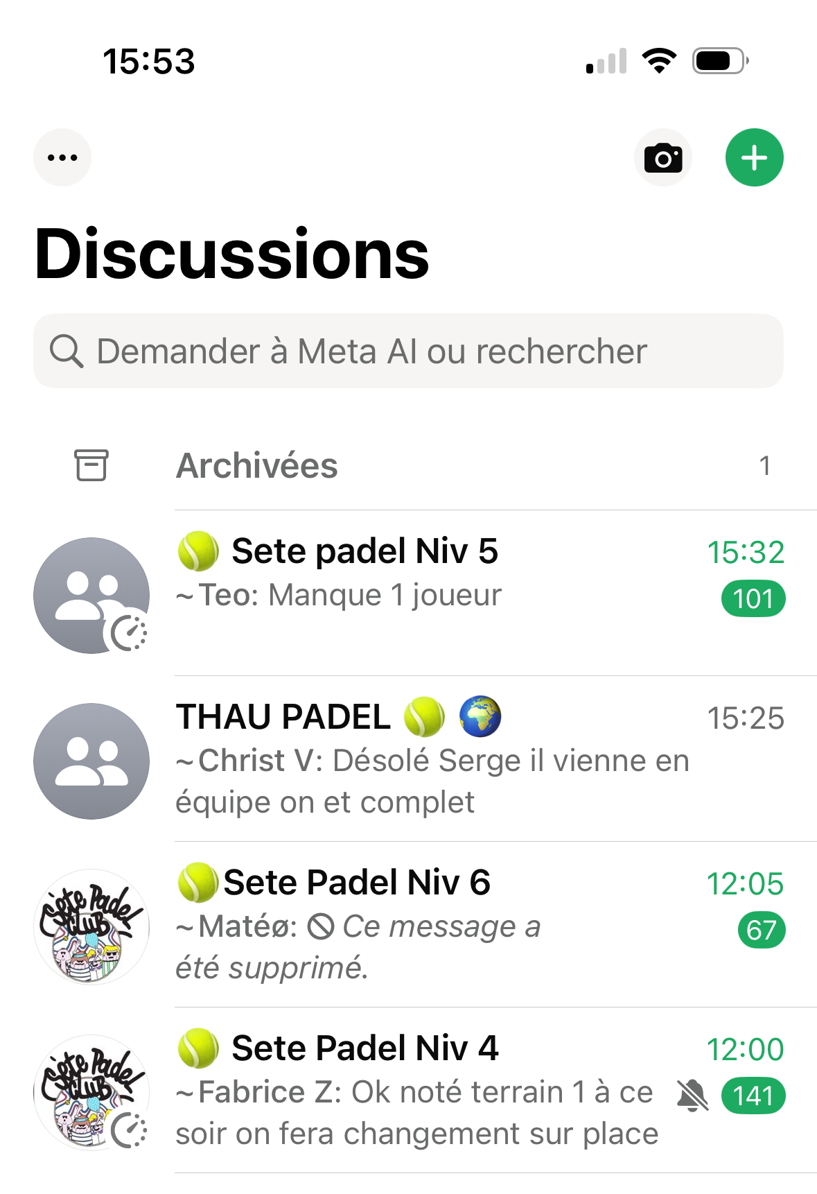 iPad: una soluzione per porre fine al caos dei gruppi WhatsApp nell'organizzazione dei messaggi di padel whats-app | Padel Magazine iPad: una soluzione per porre fine al caos dei gruppi WhatsApp nell'organizzazione dei messaggi di padel whats-app