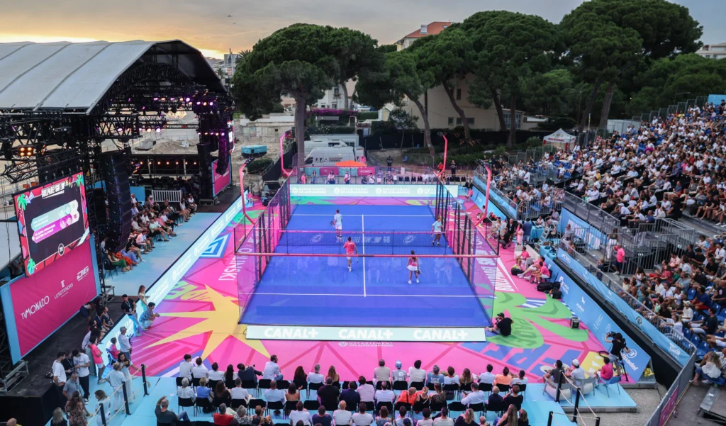 Terrain du BullPadel Show 2025