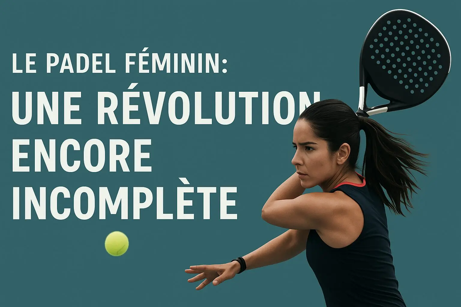 Le padel féminin progresse, mais reste encore dans l’ombre