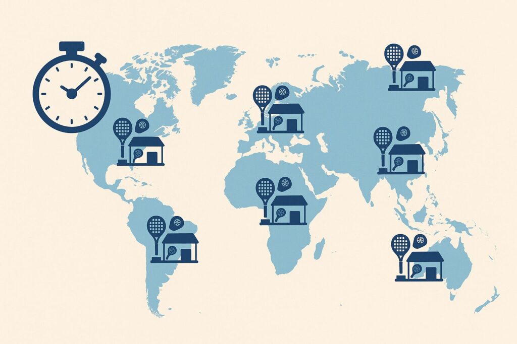 Le padel confirme son essor mondial : un club ouvre toutes les 2 minutes et demie