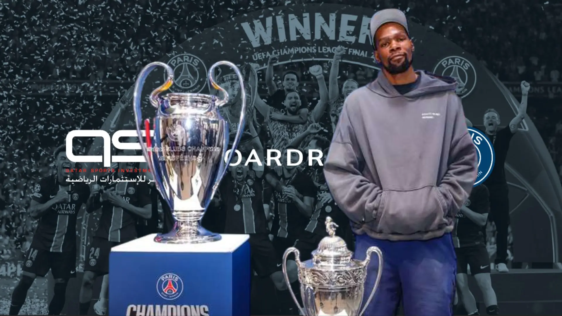 Kevin Durant acquires a stake in PSG: a strategic alliance with Qatar... and a growing interest in racket sports? Padel?