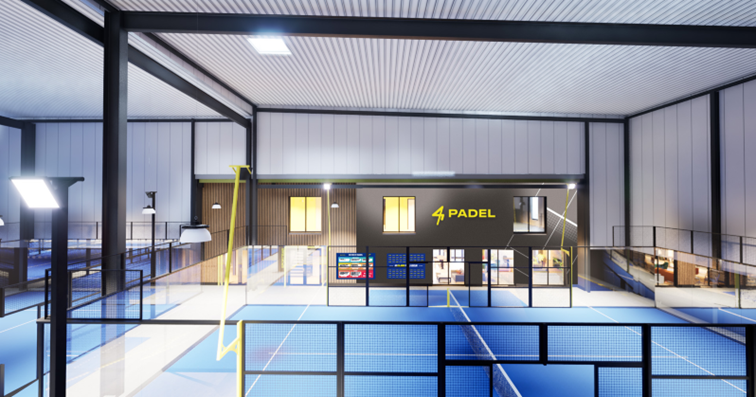 Image4 | Padel Magazine 4PADEL installe un complexe de 12 pistes à Dijon pour l’été 2026