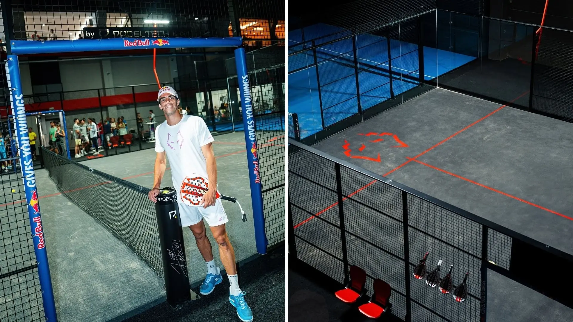 Juan Lebrón a désormais sa propre piste de padel personnalisée
