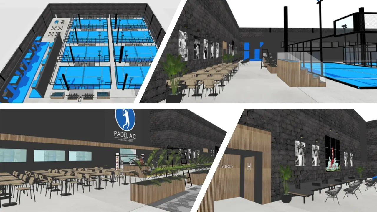 Padel AC Paris Nord / Roissy: ein neuer Sporttempel nur einen Steinwurf von der Hauptstadt entfernt