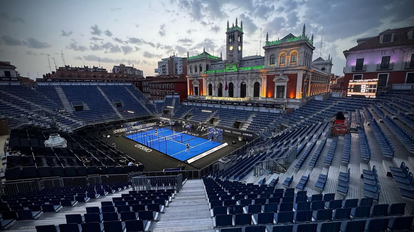 Valladolid P2 – La Plaza Mayor, terrain de jeu des stars du padel mondial