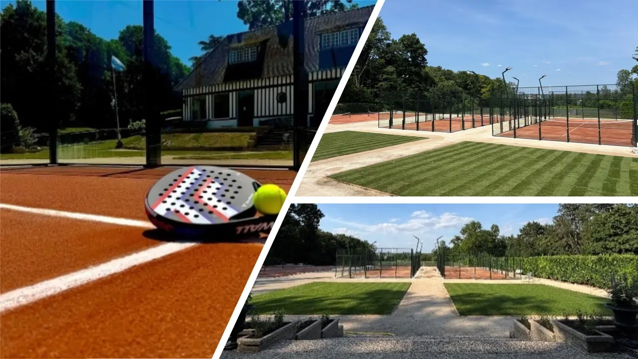 Le Racing Club de France innove à Versailles : lancement des premiers terrains de padel et de pickleball sur terre battue
