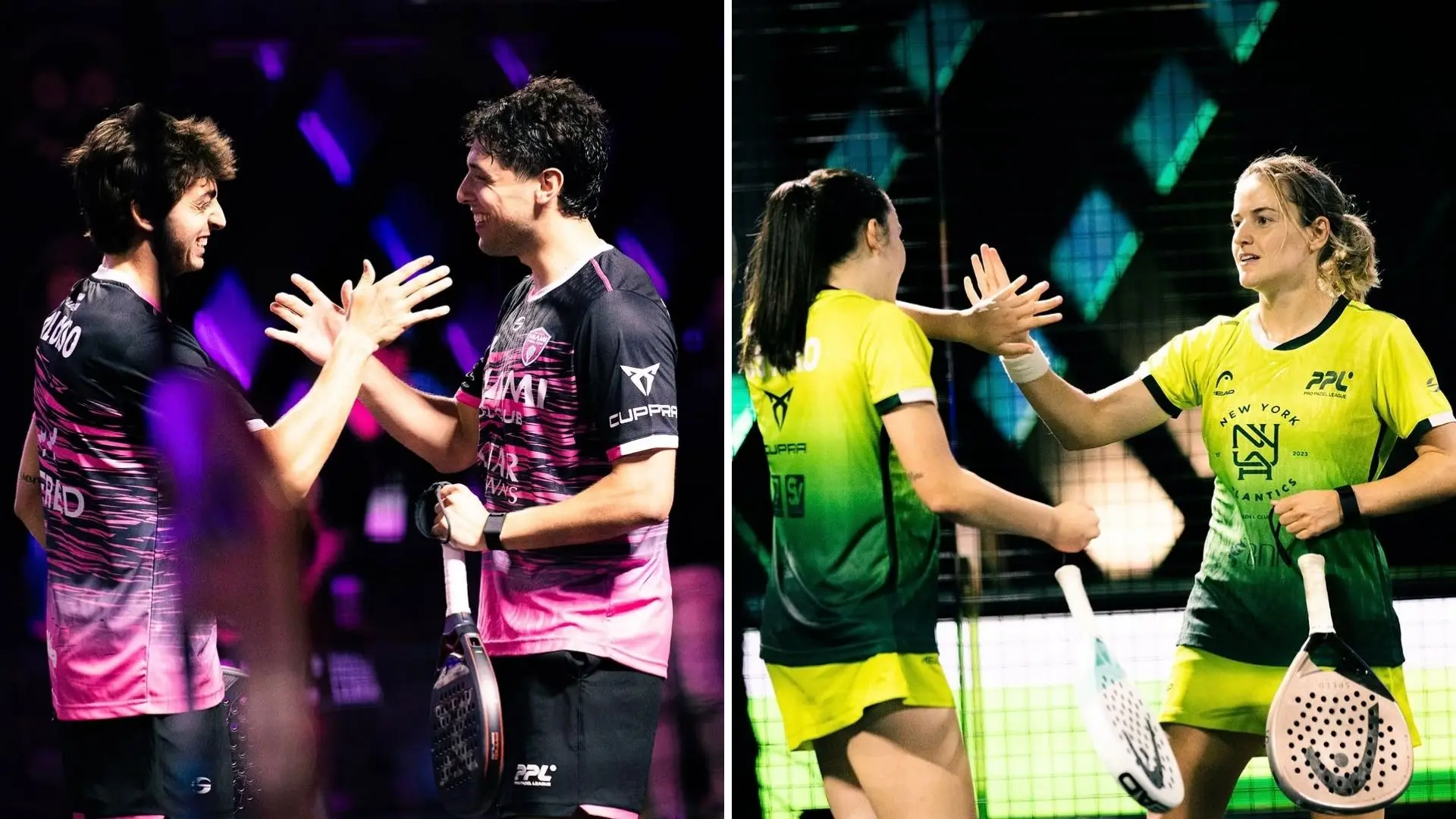专业版 Padel 联盟：纽约大西洋队和迈阿密队 Padel 俱乐部以华丽的风格展现自我