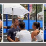 Søvnløs nat, 11 timers kørsel og første skridt videre Premier Padel til Laura Buteau!