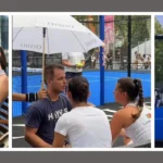 Søvnløs nat, 11 timers kørsel og første skridt videre Premier Padel til Laura Buteau!