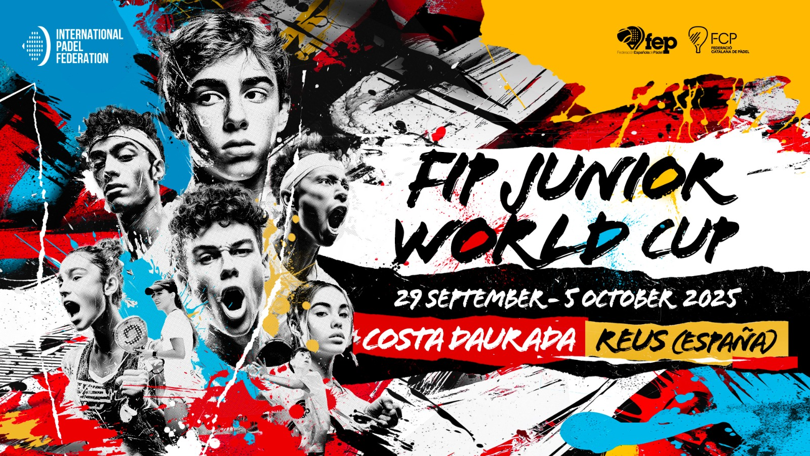 FIP Junior World Cup 2025 : la relève du padel mondial réunie à Reus mondiaux padel