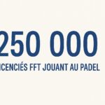 Avec la licence "multi-raquettes", on atteint les 250 000 joueurs de padel réguliers