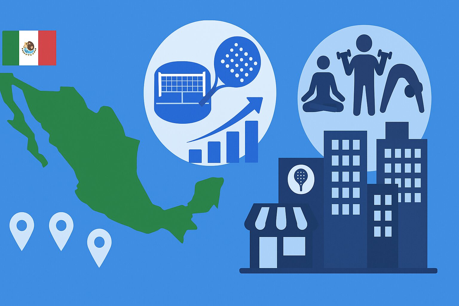 Le padel en plein essor au Mexique : entre grandes villes et zones rurales