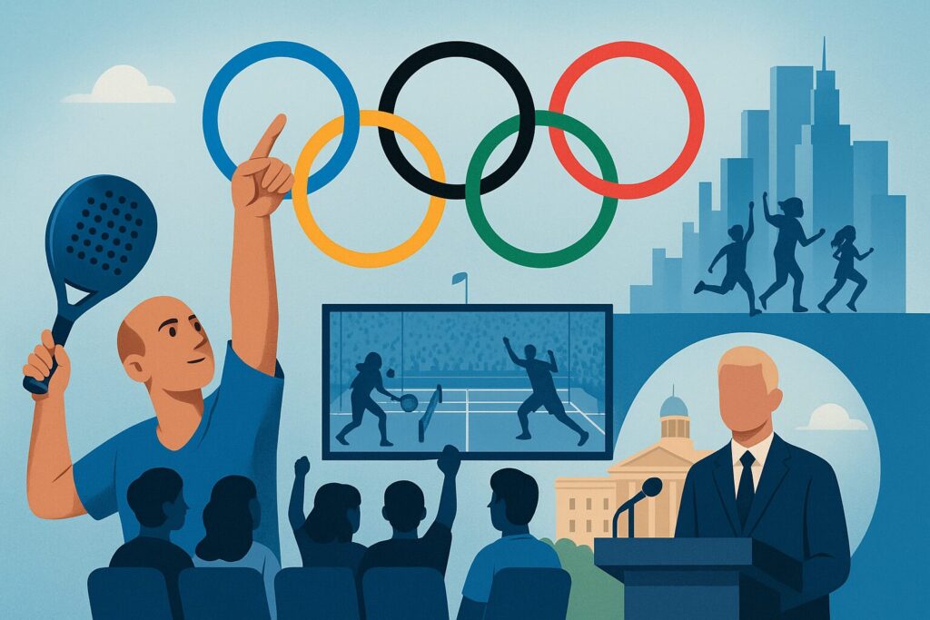 Le padel aux Jeux Olympiques : un rêve de plus en plus crédible