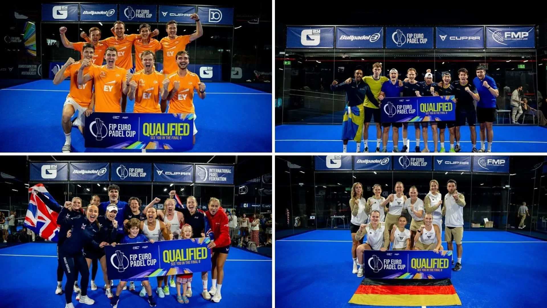 FIP Euro Padel Cup : les qualifiés pour la phase finale sont connus