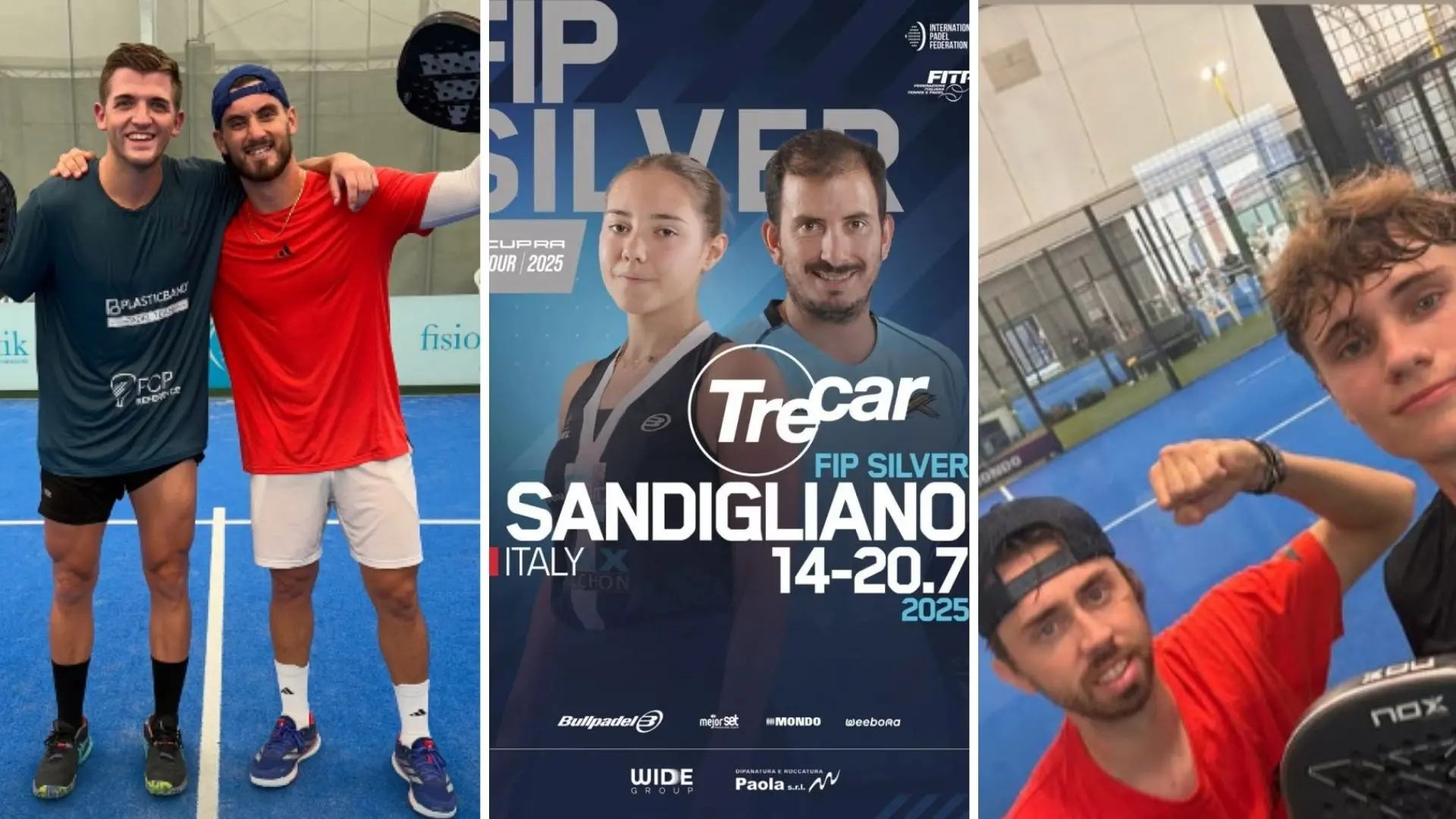 FIP Silver Sandigliano - Les Tricolores avancent en force malgré la défaite de Blanqué / Bergeron