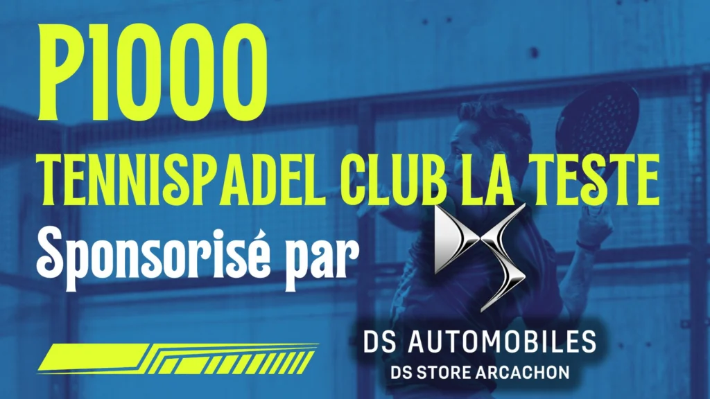 P1000 TC La Teste : Vincent / Bayard en favoris dans un tableau relevé